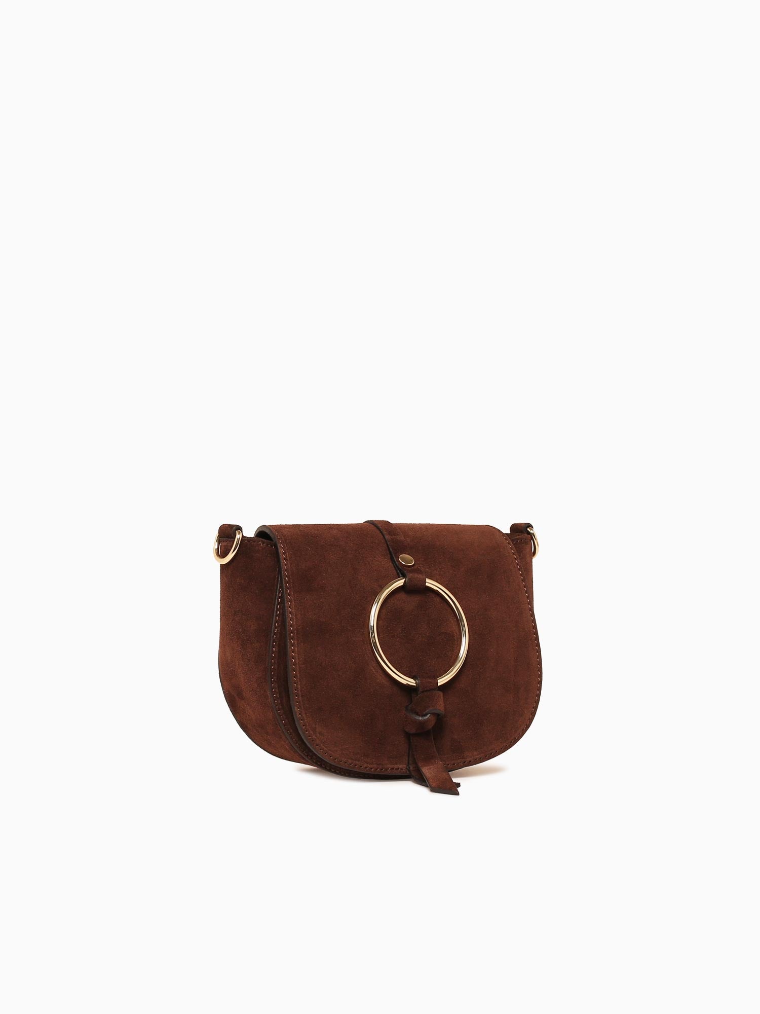 Basileas Ring Crossbody Brown Brown