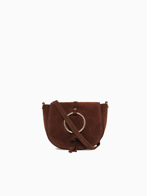 Basileas Ring Crossbody Brown Brown