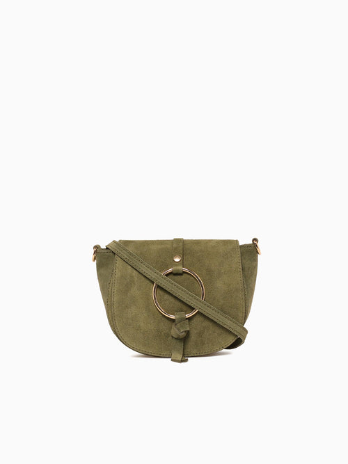 Basileas Ring Crossbody Green Green