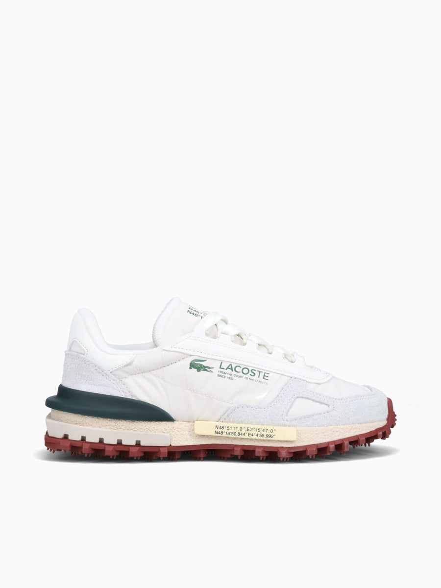 Elite Active Off Wht Dk grn nylon Dark Green / 5 / M
