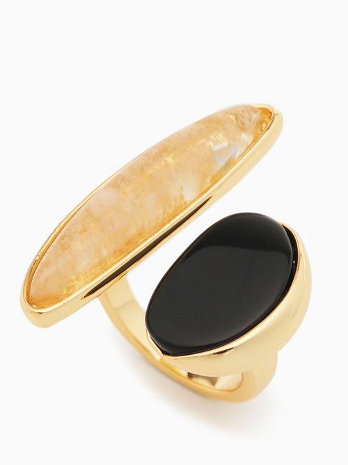 Ring Cairo Gold Black Black