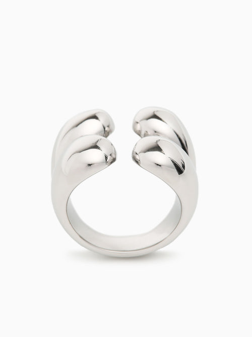 Ring Mela Silver Silver / ONE