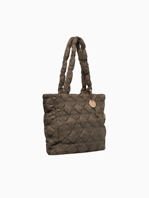 Alessia Tote Bag Military Dark Green