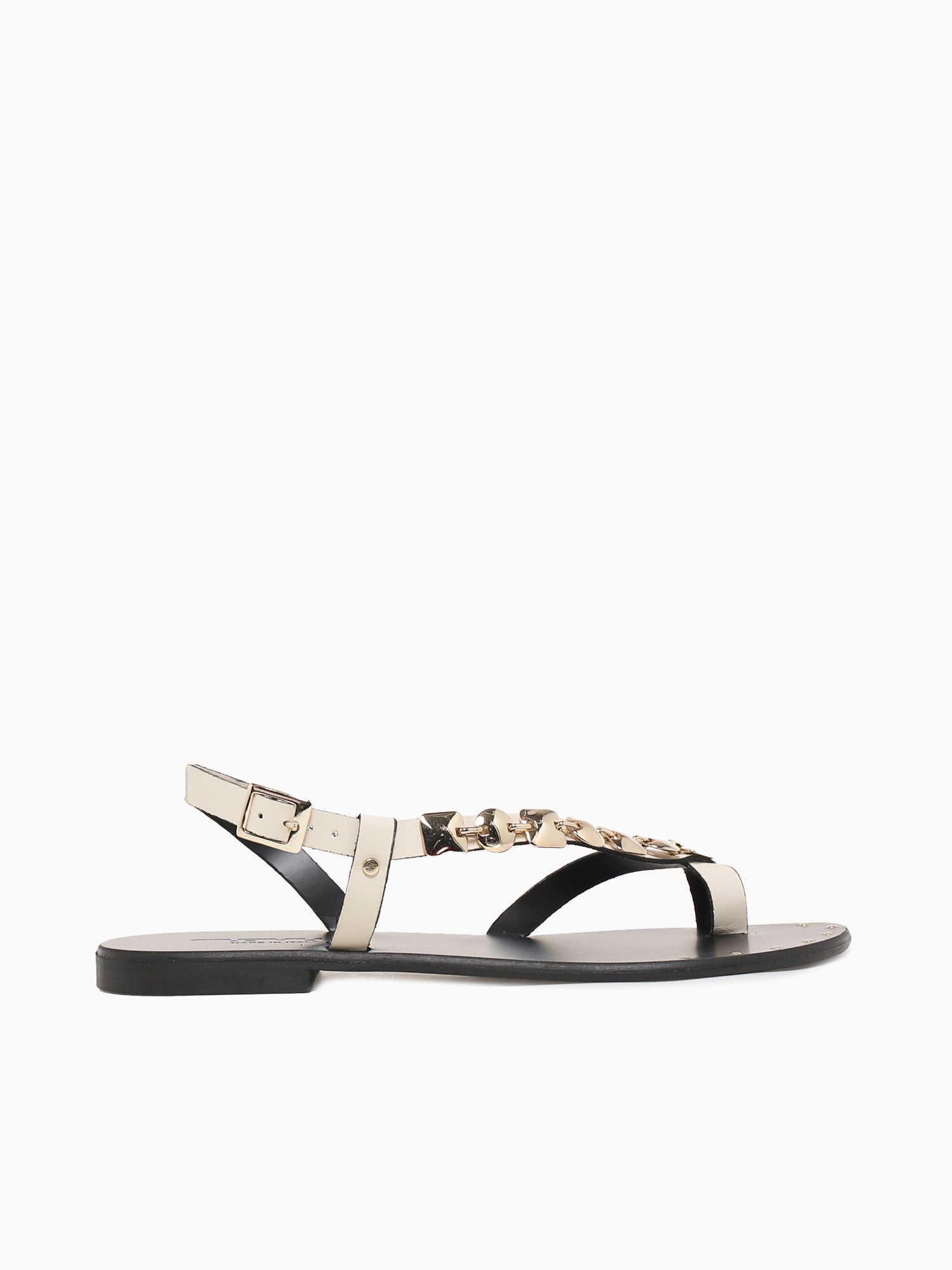 Chiara Offwhite Gold pelle Off White / 36 / M