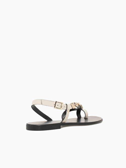 Chiara Offwhite Gold pelle Off White / 36 / M