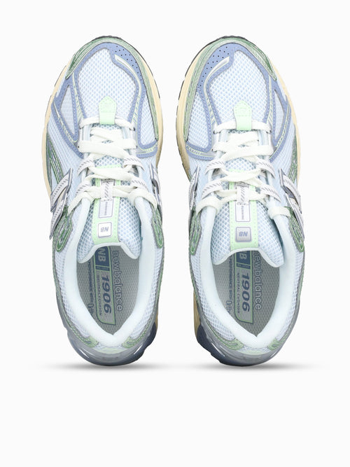 1906r Iceblue Melon leather Mesh Blue / 4 / M