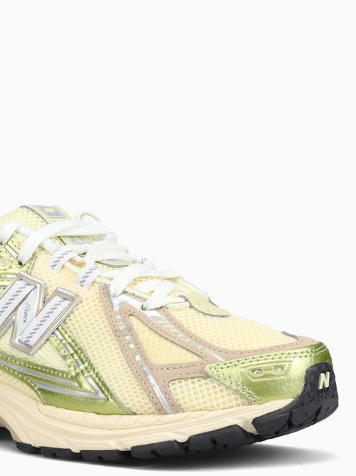 1906r Yellow Green leather Mesh Yellow Multi / 4 / M