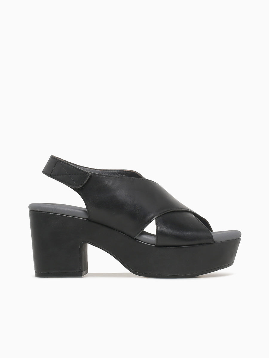 Glendera Black Leather Black / 6 / M