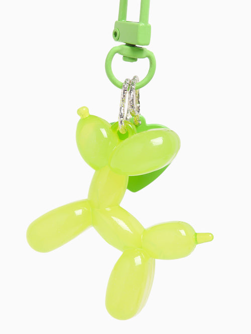 Green Balloon Dog Charm Multi