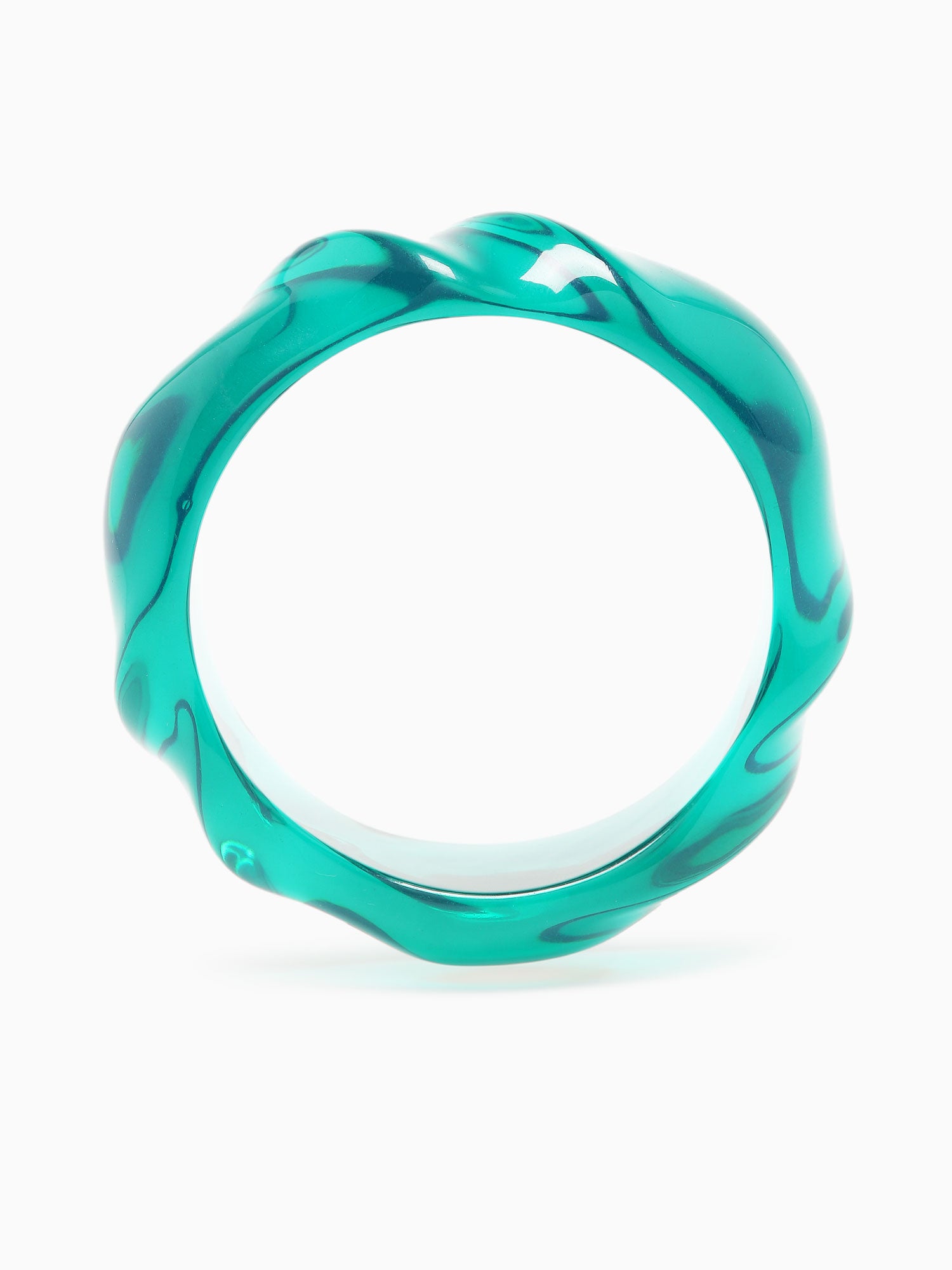 Bra Resin Bangle Green Green