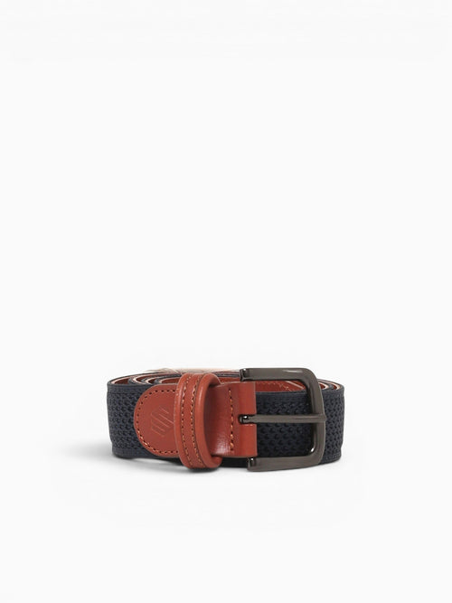 Amherst Knit Belt Navy 758082 Navy / 32