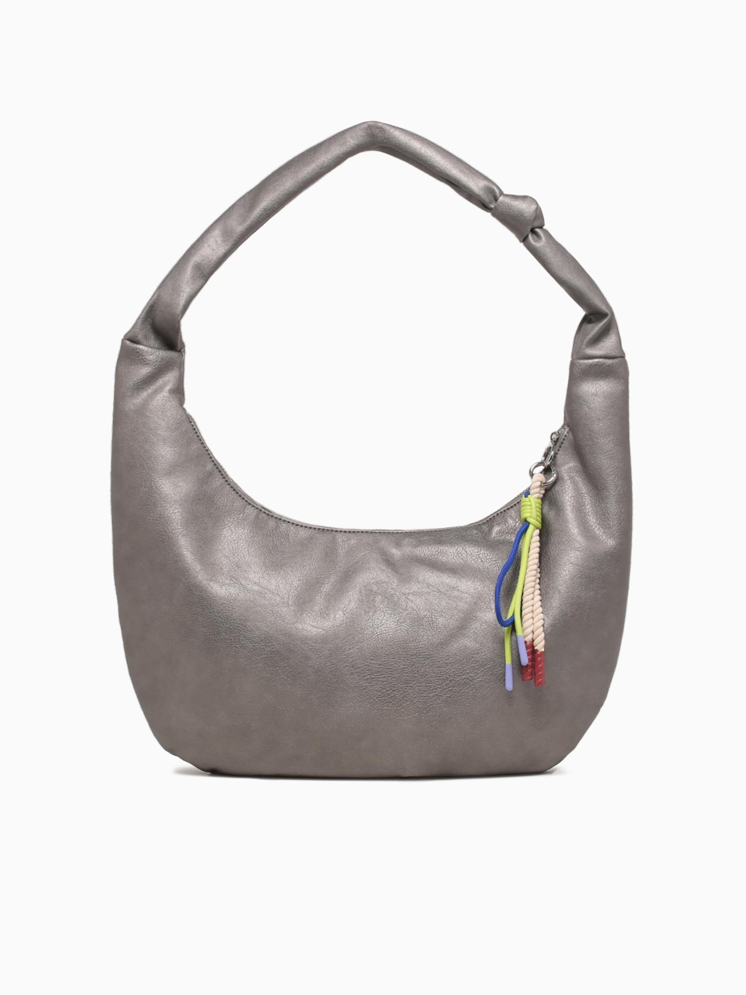 Olive Shoulder Bag Pewter Pewter