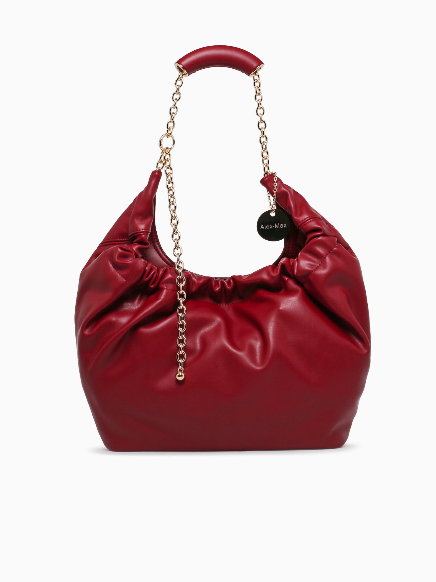 Audrey Shoulder Bag Burgundy Wine