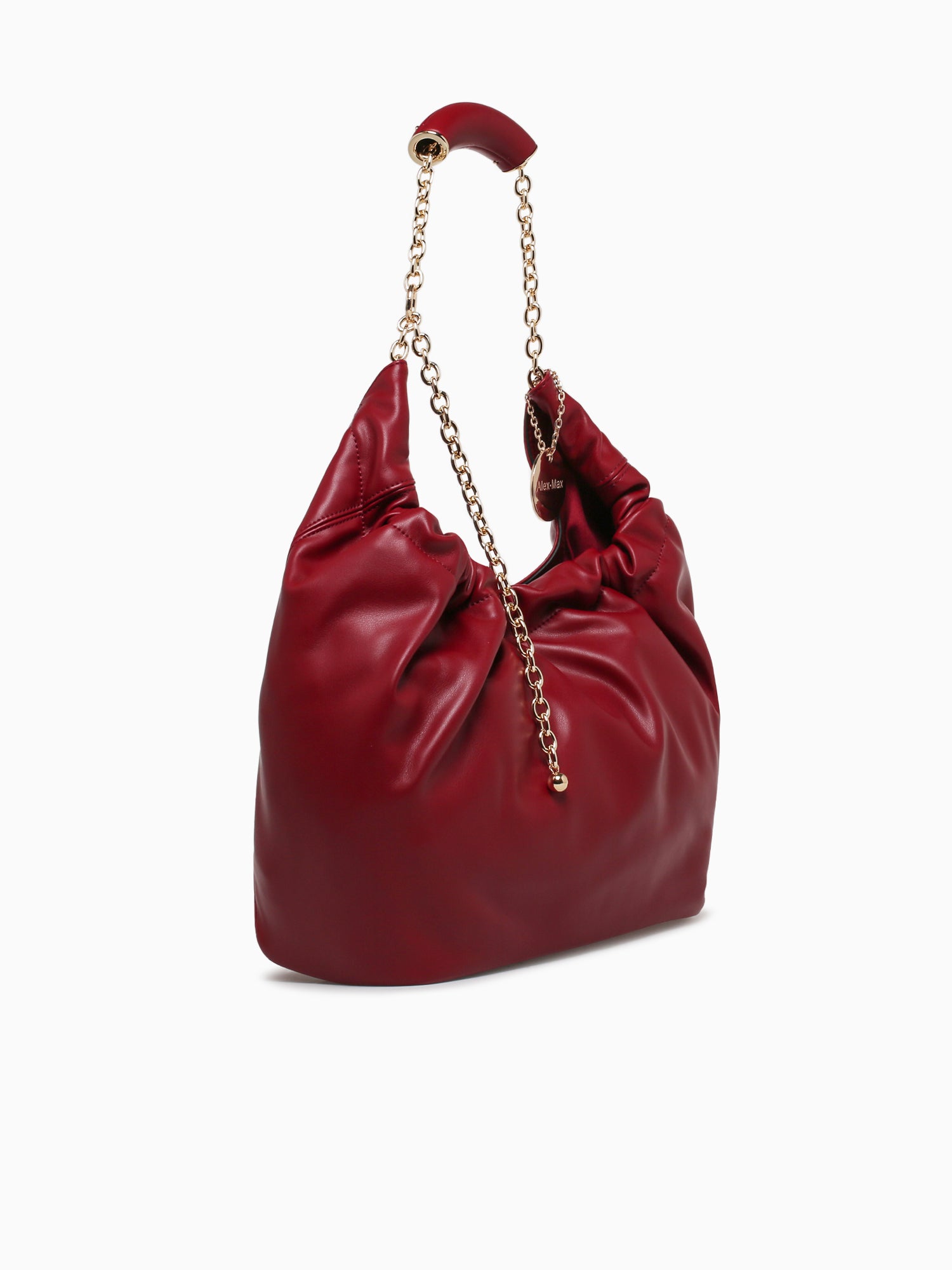 Audrey Shoulder Bag Burgundy Wine