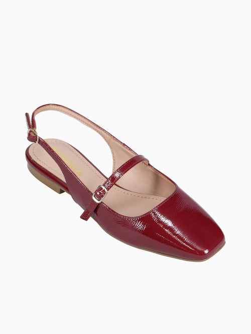 Clara Burgundy Soft Verniz Dark Red / 5 / M