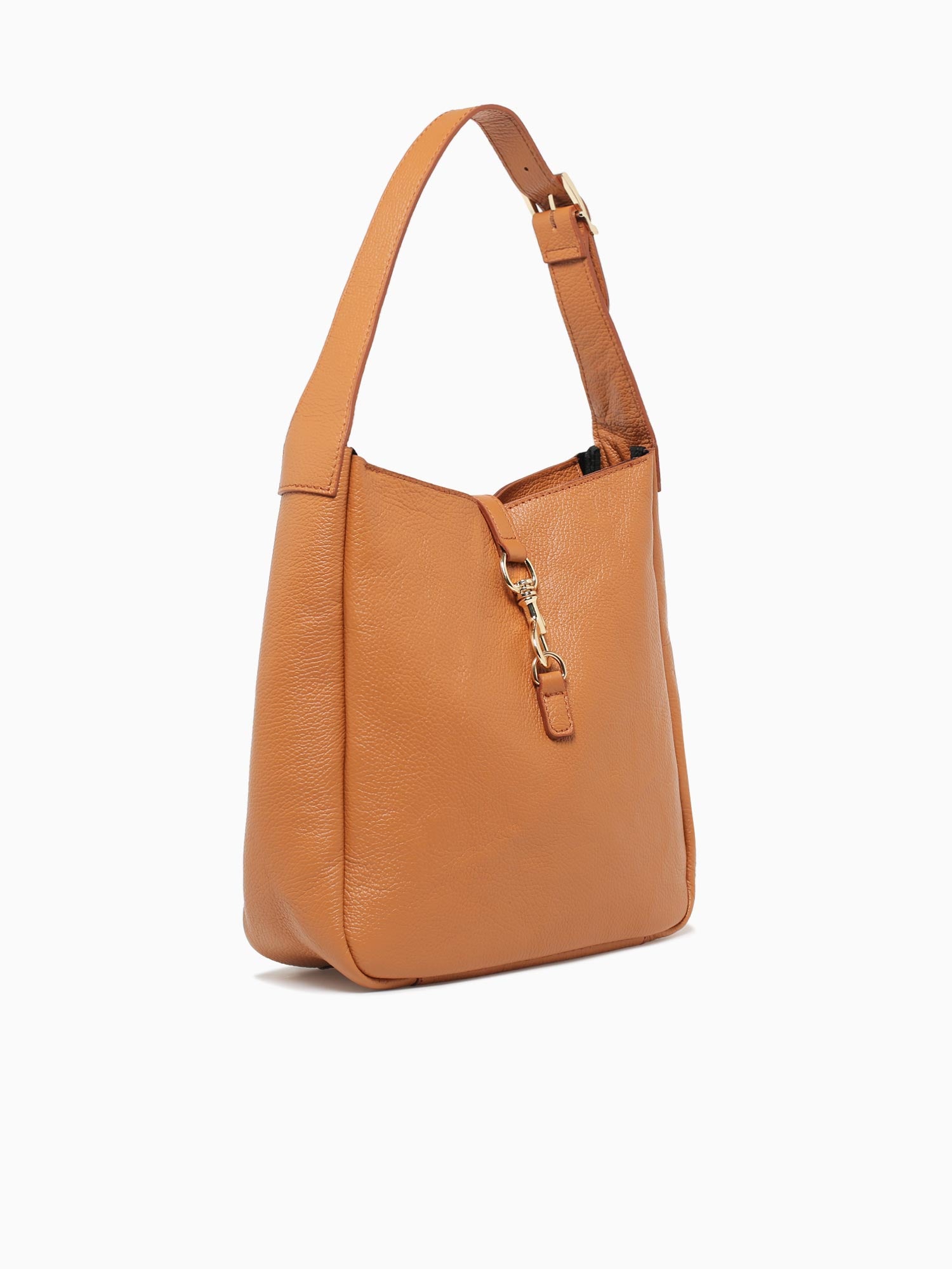 Sheila Hook Shoulder Bag Cuoio Tan