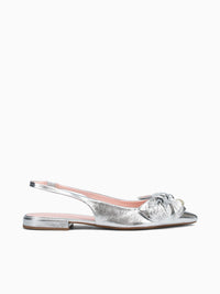 Lena Silver Shine Glitter Leather Silver / 5 / M