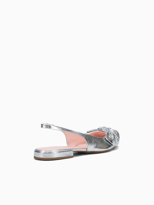 Lena Silver Shine Glitter Leather Silver / 5 / M