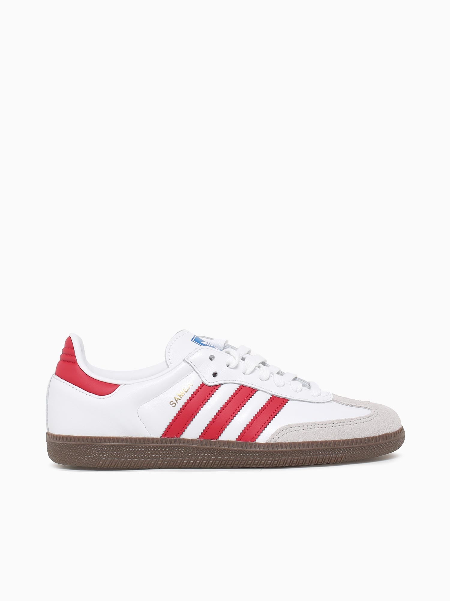 Samba Og White  red leather White / 4 / M