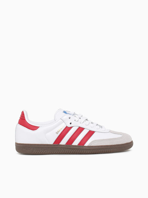 Samba Og White  red leather White / 4 / M