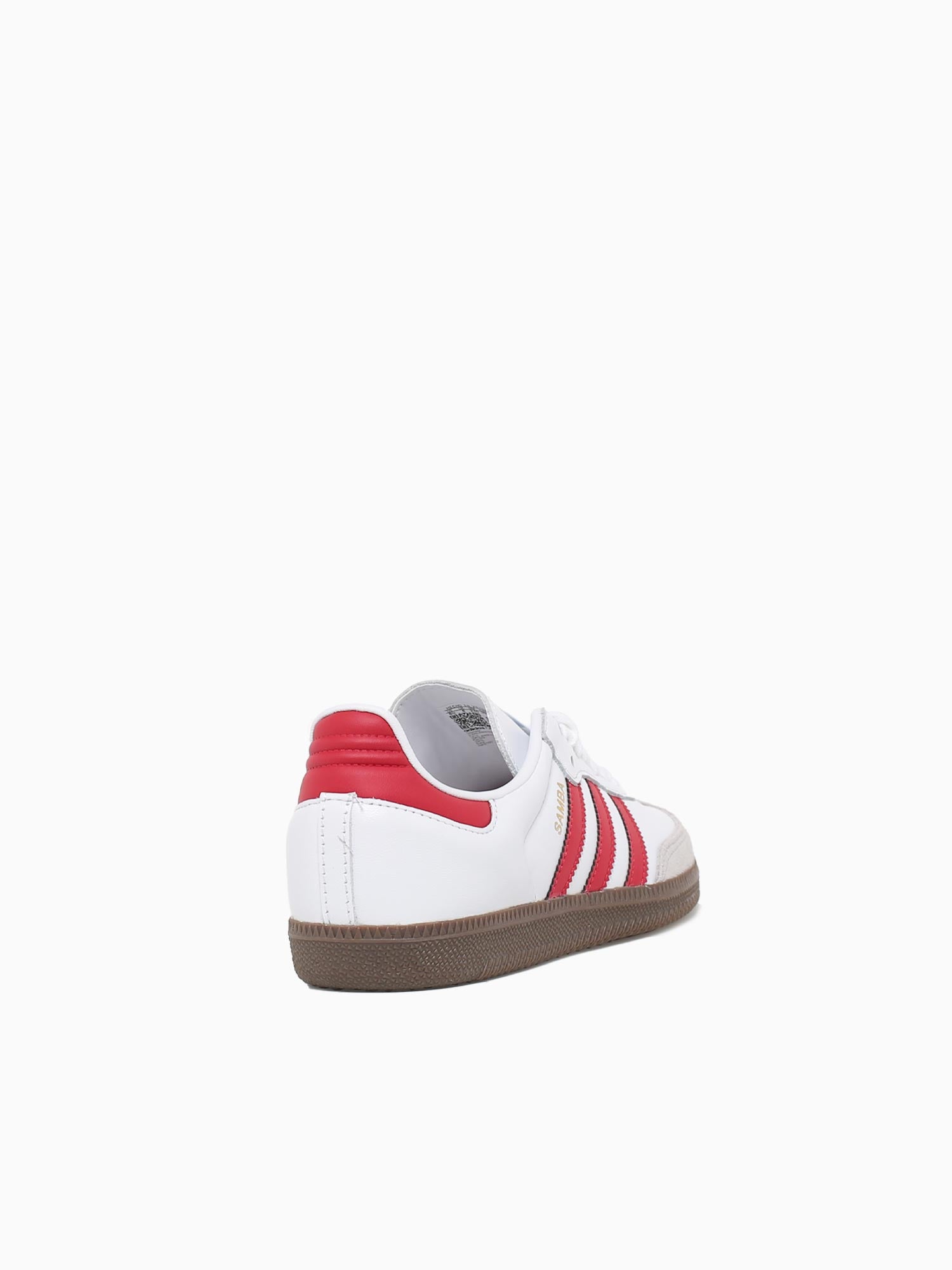 Samba Og White  red leather White / 4 / M