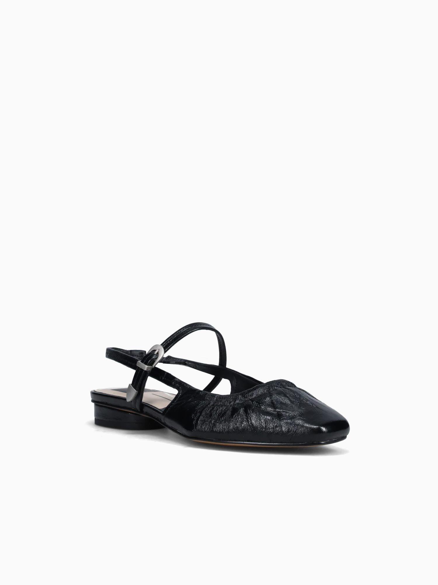 Rianne Midnight Crinkle Patent Black / 6 / M