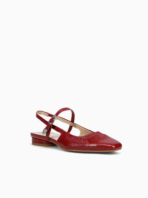 Rianne Red Crinckle Patent Red / 6 / M