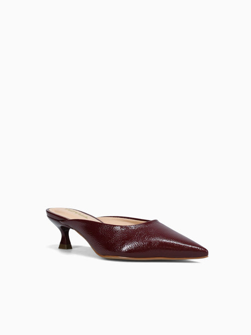 Paula Burgundy Vz Glossy Wine / 5 / M