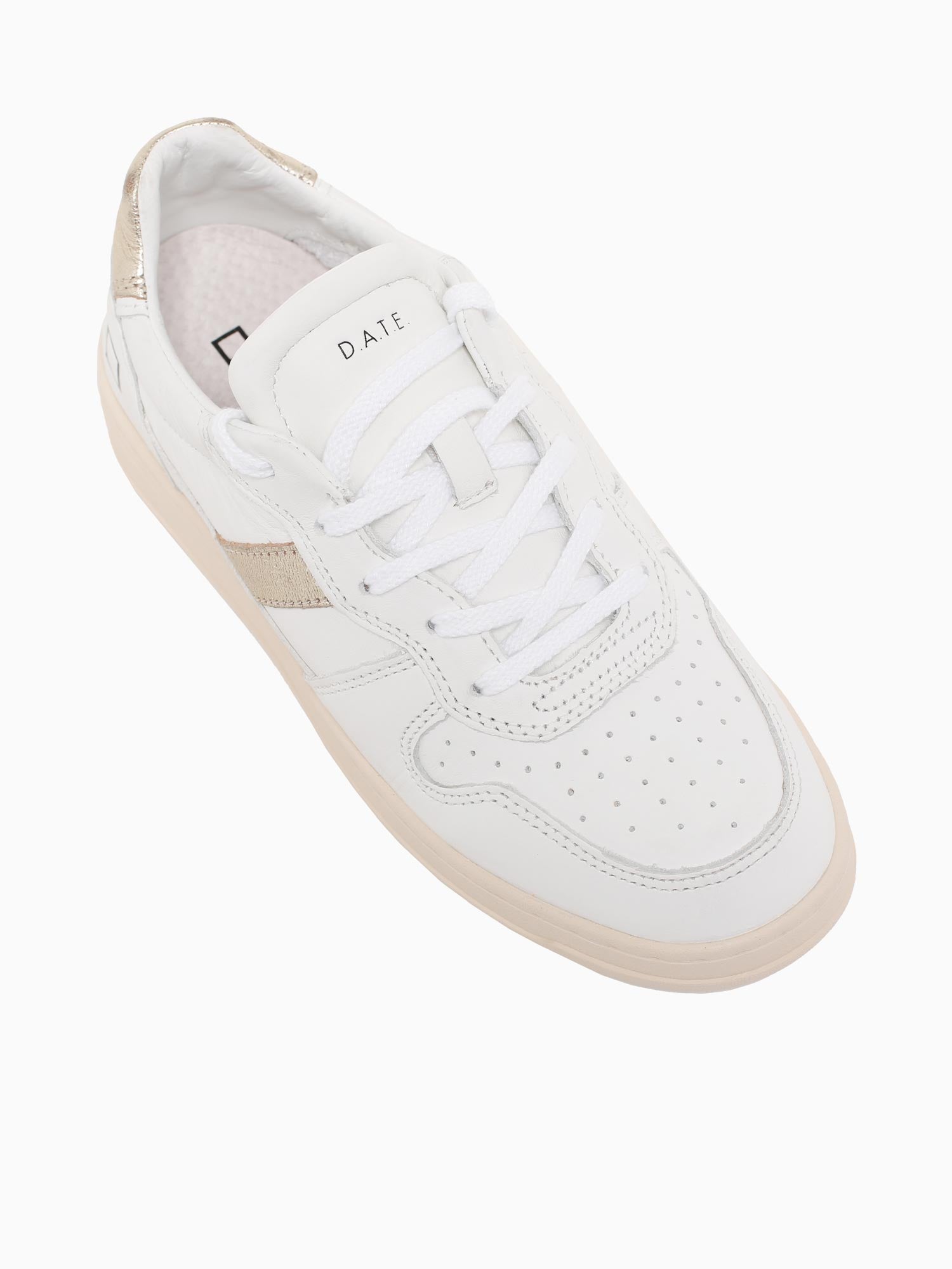 Court 2.0 White Platinum leather Platinum / 36 / M