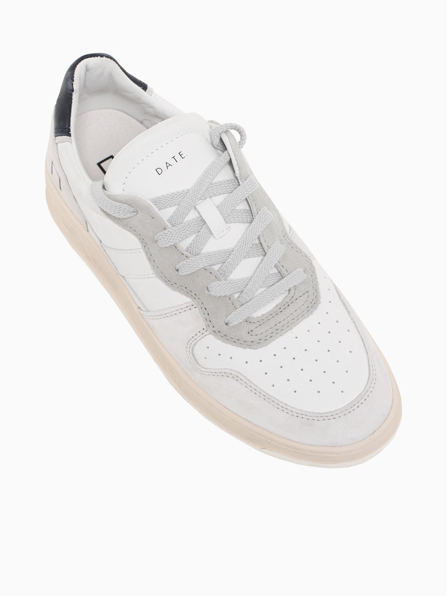 Court 2.0 White Blue leather White / 41 / M