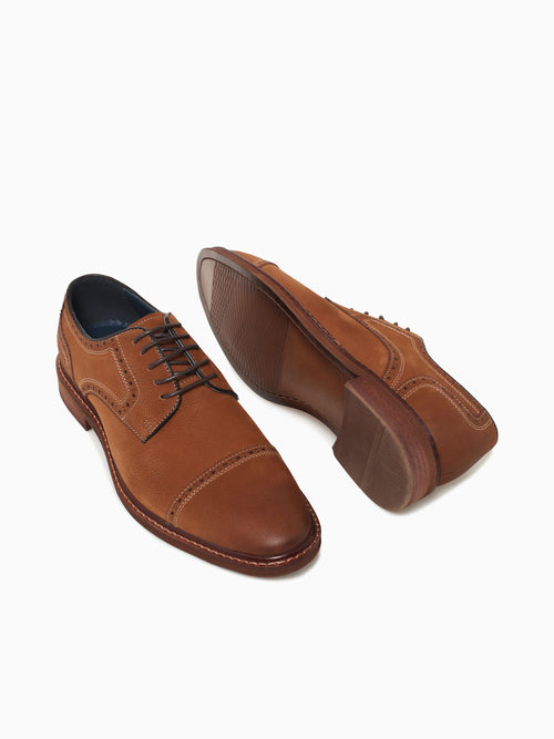 Ciceron Tan Soft Tumbled Nubuck Tan / 7 / M