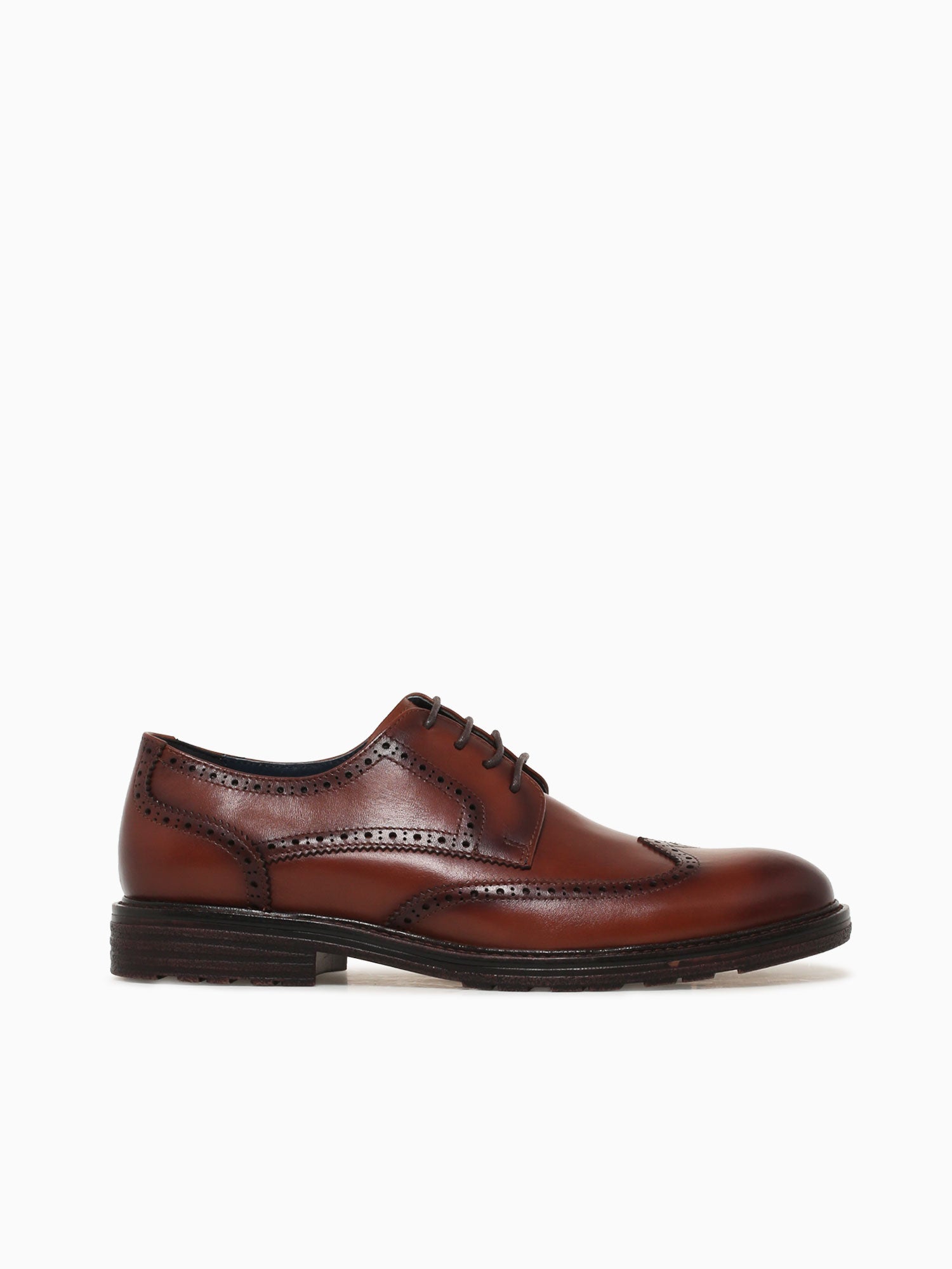 Comodoro Tan Brushed Calf Leather Tan / 7 / M