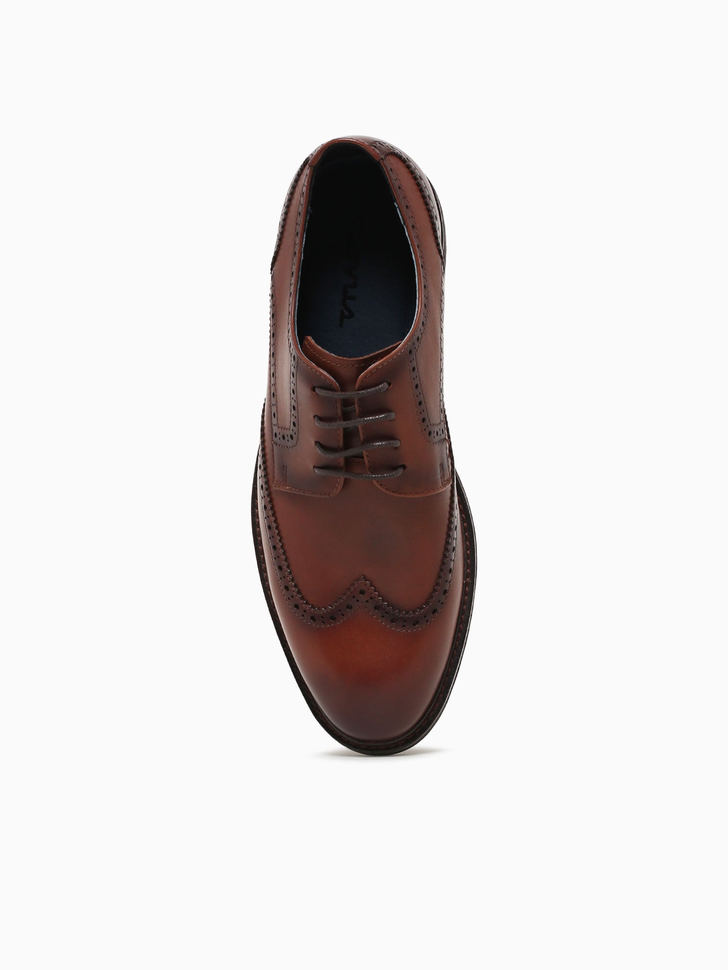 Comodoro Tan Brushed Calf Leather Tan / 7 / M