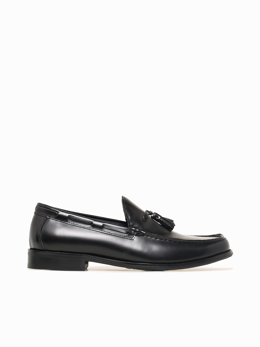 Lucius Black Box Calf Leather Black / 7 / M