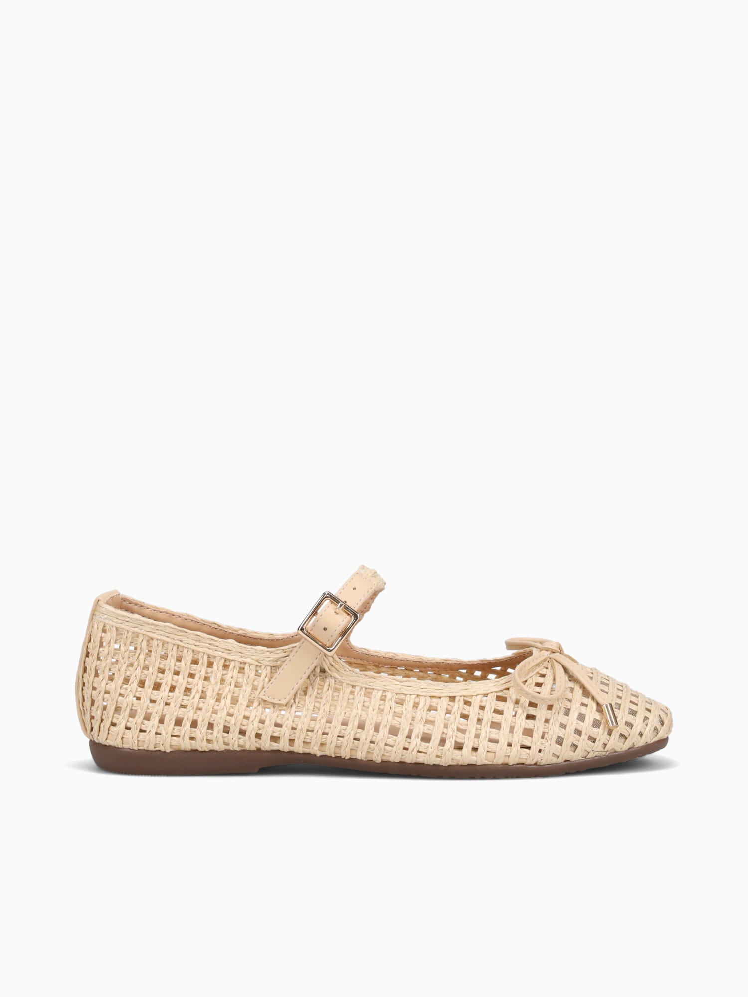 Katie Beige Raffia Beige / 5 / M