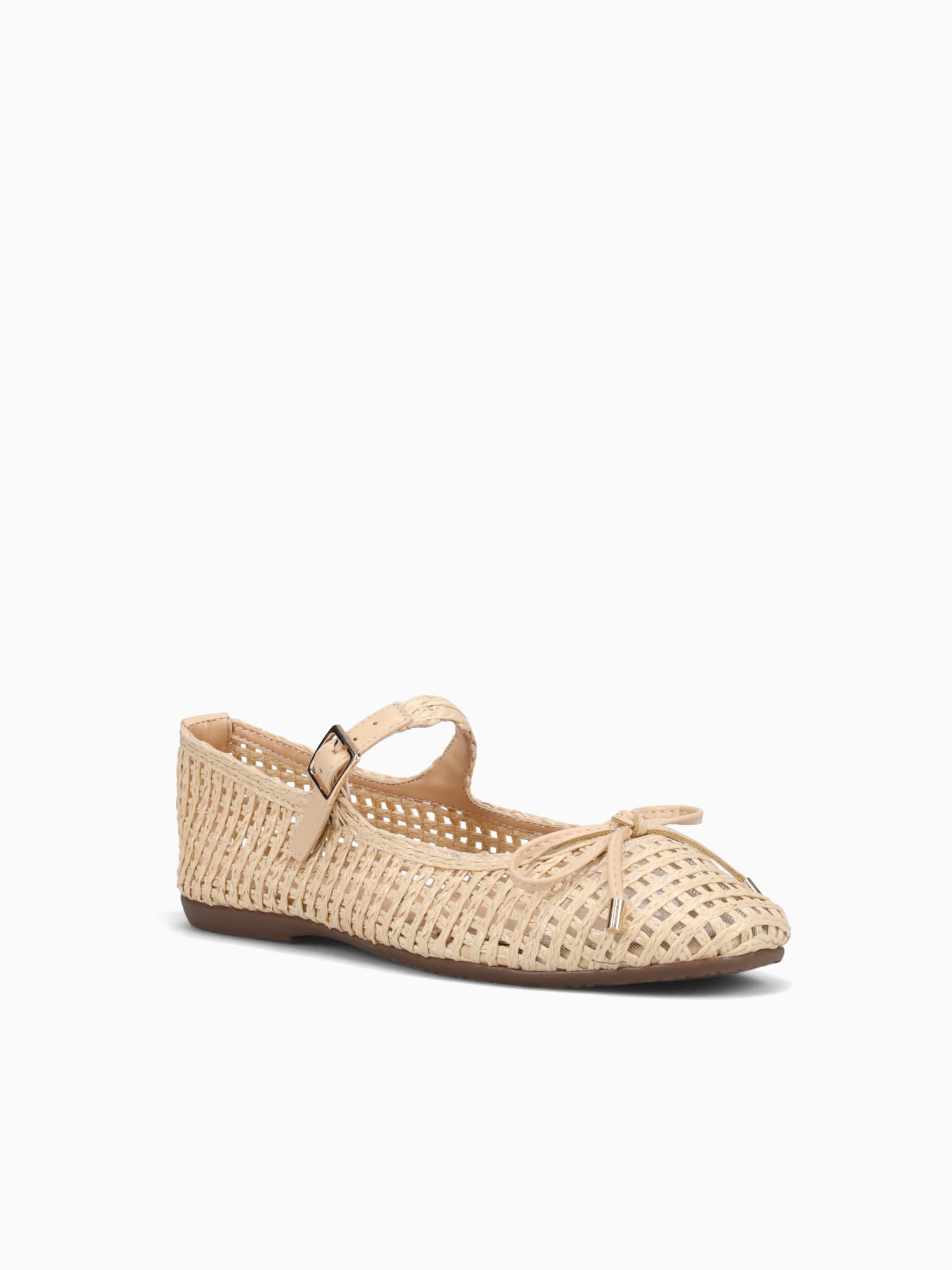 Katie Beige Raffia Beige / 5 / M