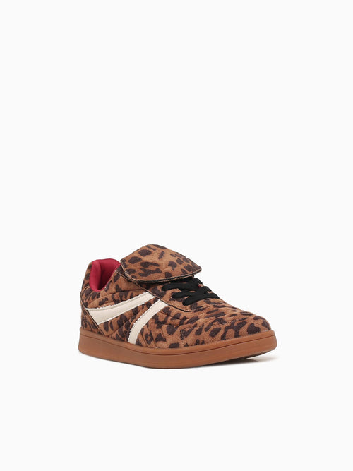 Barcelona Leopard Print Black Brown / 5 / M