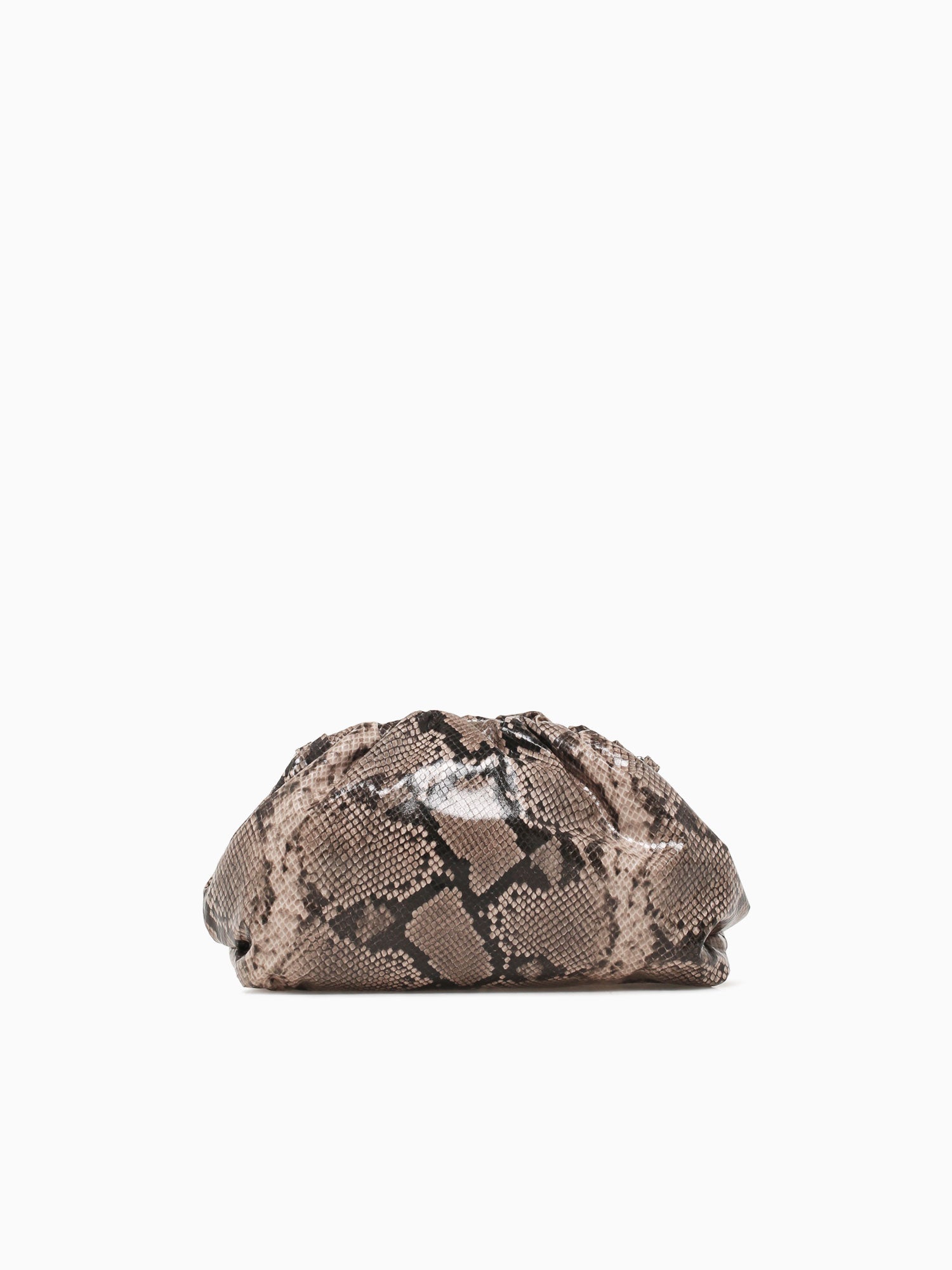 Tb Tila Clutch Snake Print Beige Multi