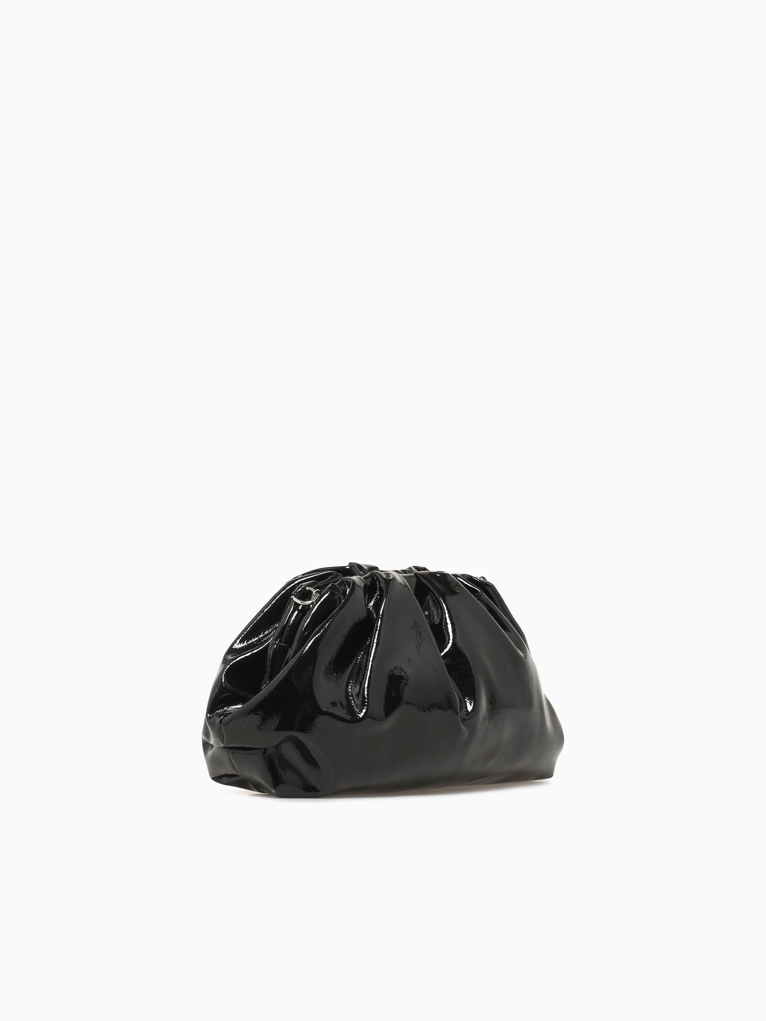 Tb Tila Clutch Black Crinkled Pat Black