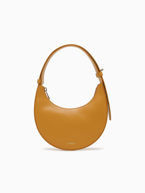 Furla Delizia Mini Shoulder Bag Senape Yellow