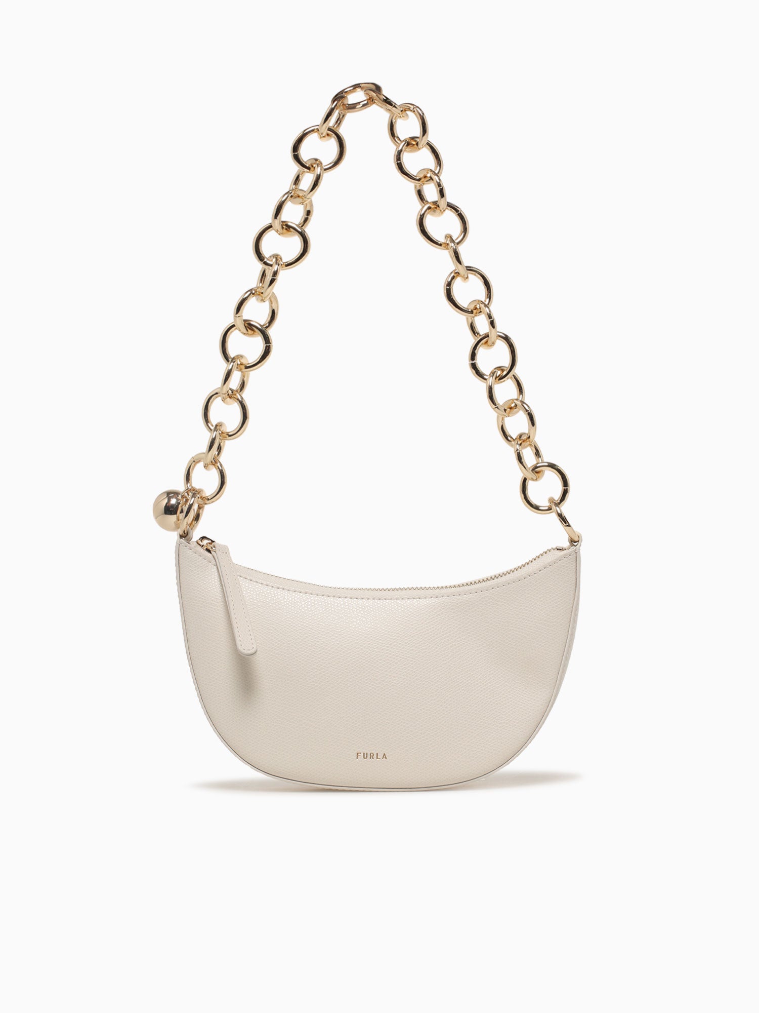 Furla Sfera Mini Shoulder Bag Panna Off White
