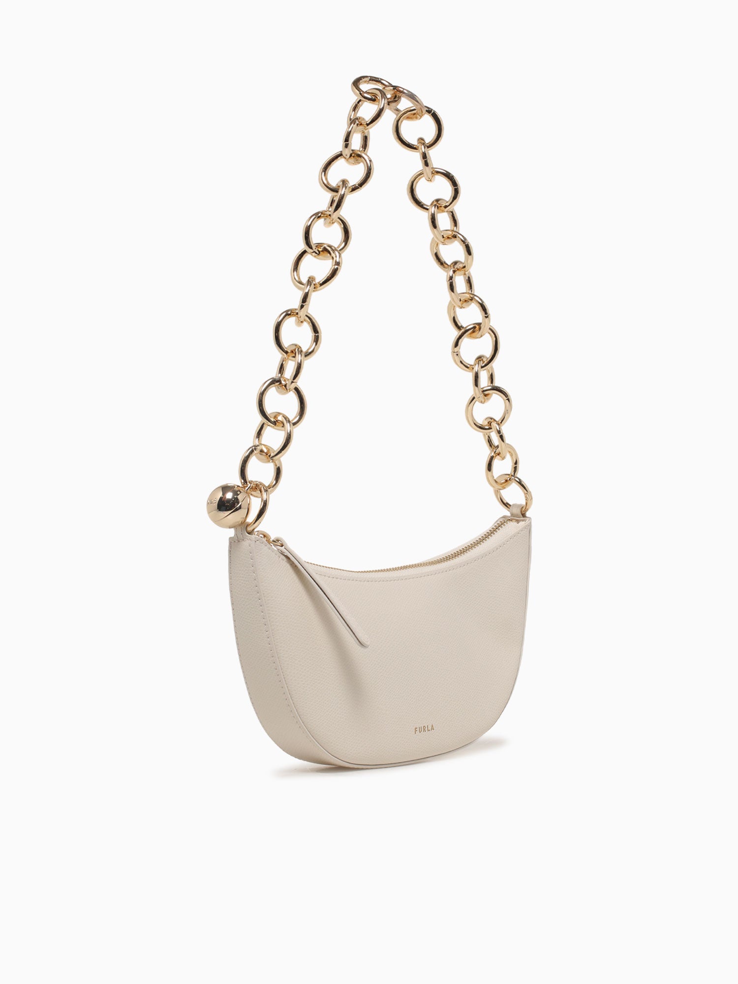 Furla Sfera Mini Shoulder Bag Panna Off White