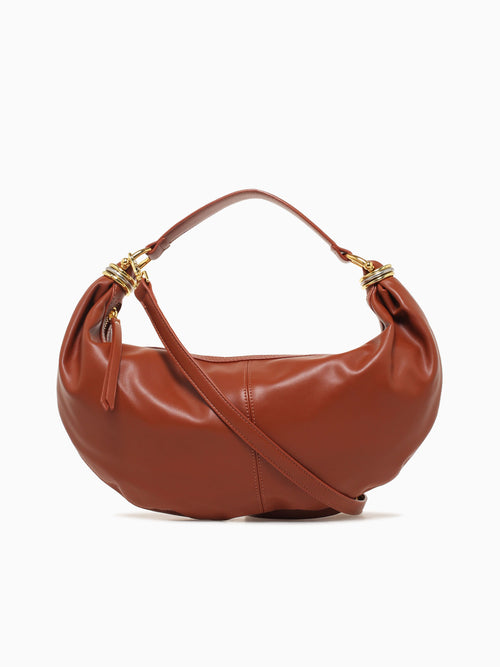 Brooke Sml Shoulder Bag Tan Tan