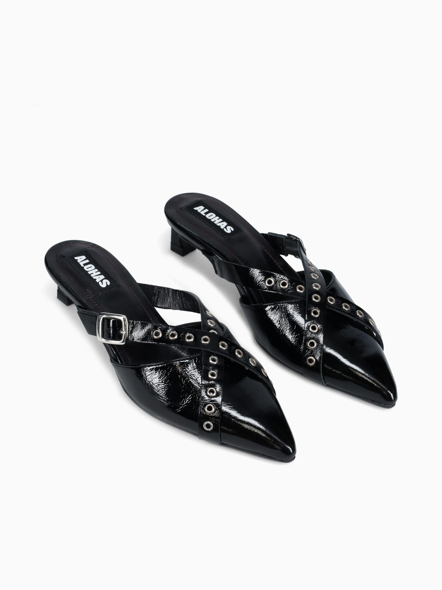 Zyra Black Leather Black / 36 / M