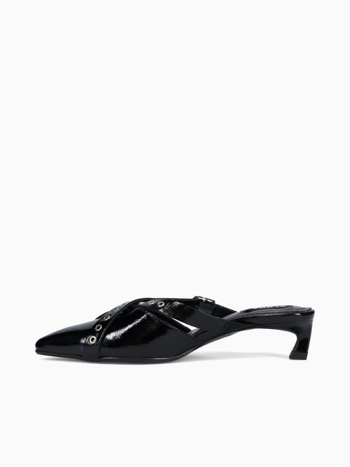 Zyra Black Leather Black / 36 / M