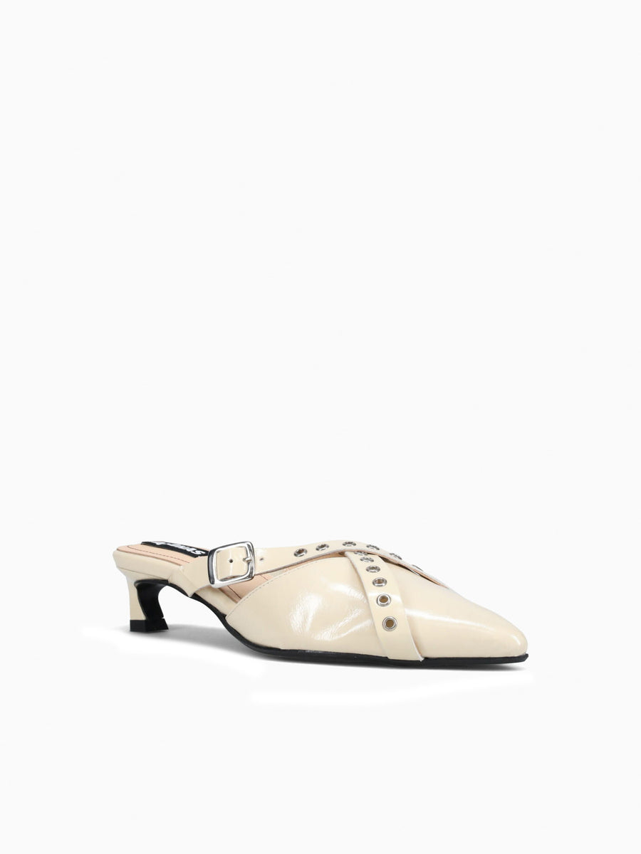 Zyra Cream Leather Off White / 36 / M