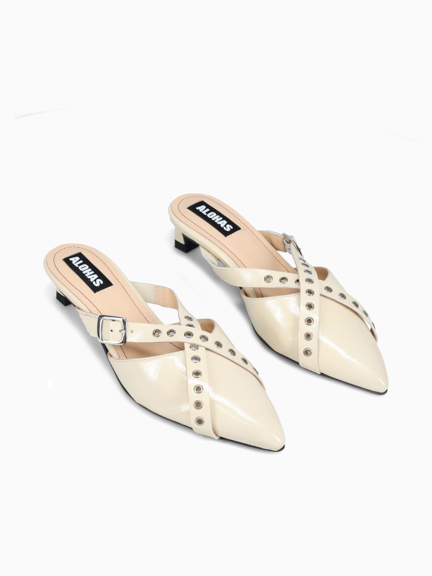 Zyra Cream Leather Off White / 36 / M