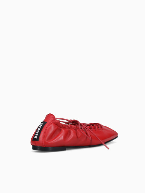 Aureline Red Leather Red / 5 / M