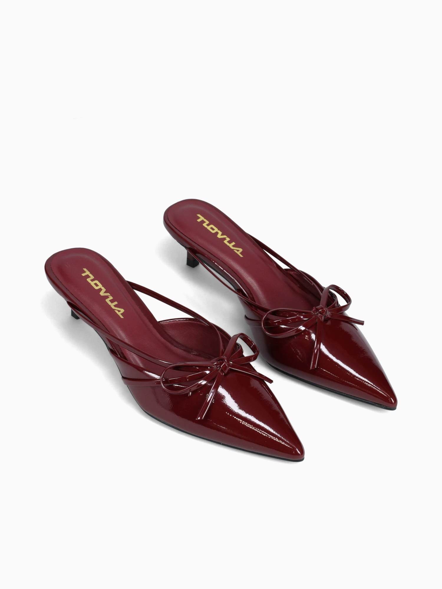 Esra Burgundy Patent Wine / 5 / M