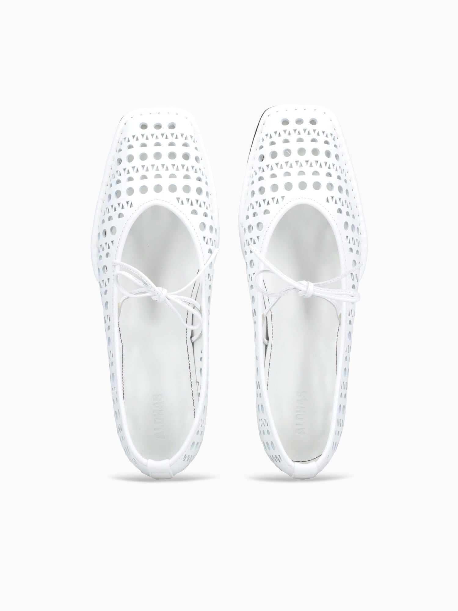 Sway Slit White Leather White / 36 / M
